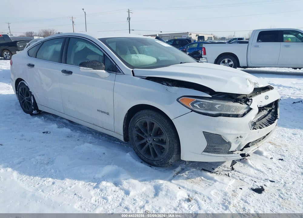 2019 FORD FUSION HYBRID SEL VIN: 3FA6P0MU8KR169209