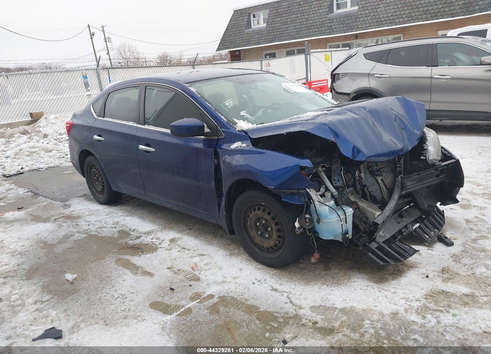 2017 NISSAN SENTRA S VIN: 3N1AB7AP0HY386037