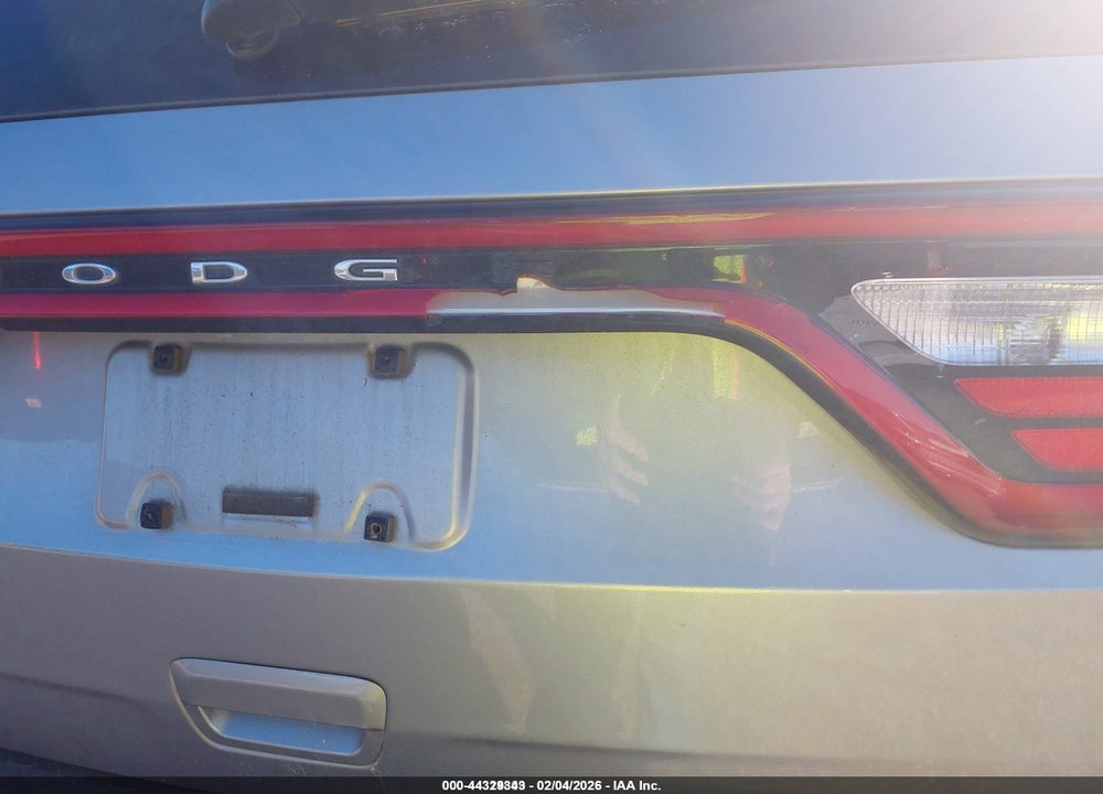 2016 DODGE DURANGO SXT VIN: 1C4RDJAG7GC442022