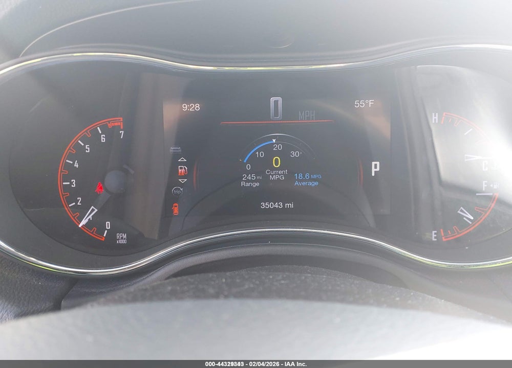 2016 DODGE DURANGO SXT VIN: 1C4RDJAG7GC442022