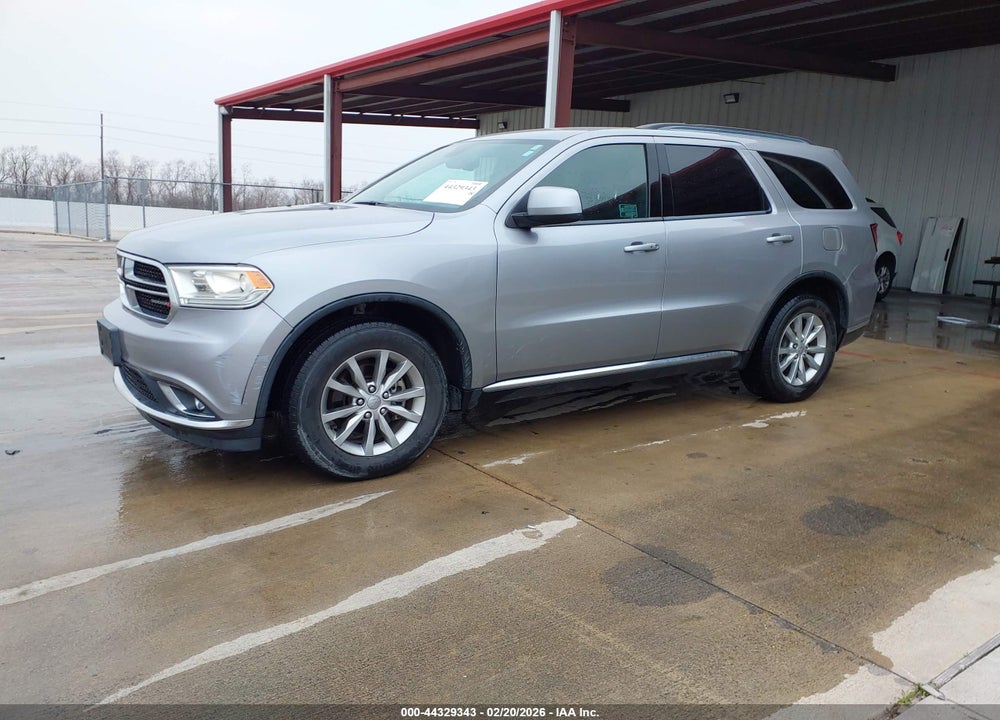 2016 DODGE DURANGO SXT VIN: 1C4RDJAG7GC442022