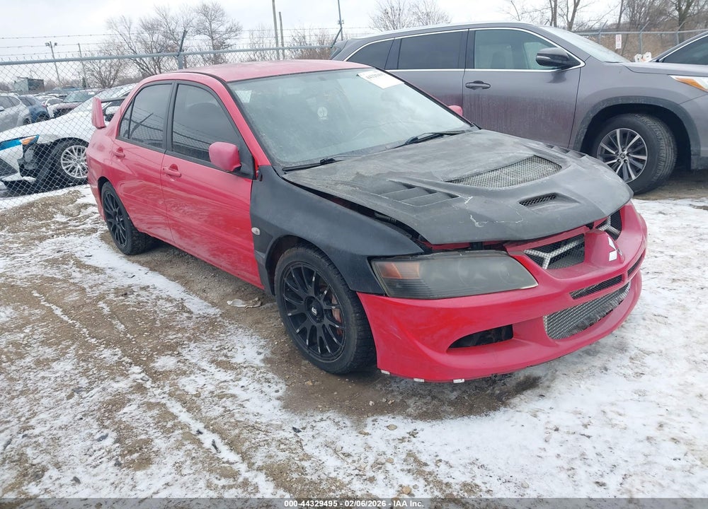 2005 MITSUBISHI LANCER EVOLUTION MR/VIII VIN: JA3AH86D45U043163