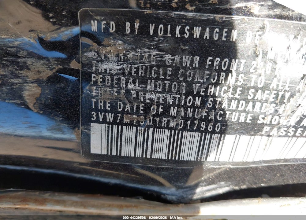 2024 VOLKSWAGEN JETTA 1.5T SE VIN: 3VW7M7BU1RM017960