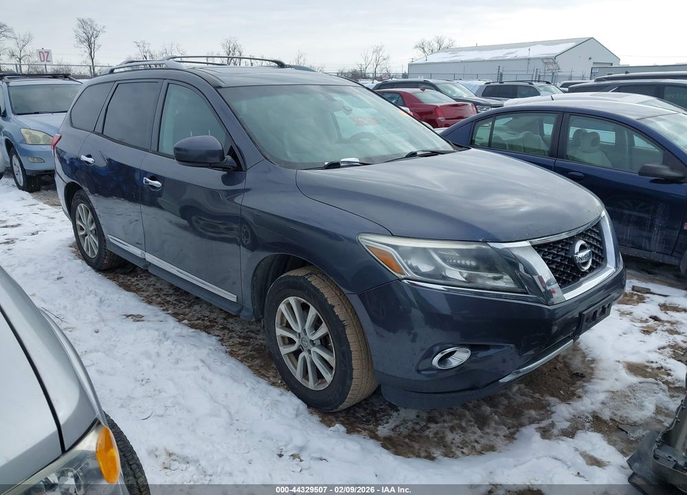 2013 NISSAN PATHFINDER SL VIN: 5N1AR2MM0DC614856