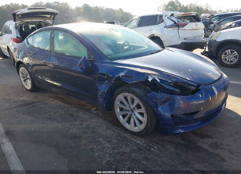 2023 TESLA MODEL 3 LONG RANGE DUAL MOTOR ALL-WHEEL DRIVE VIN: 5YJ3E1EB7PF471363