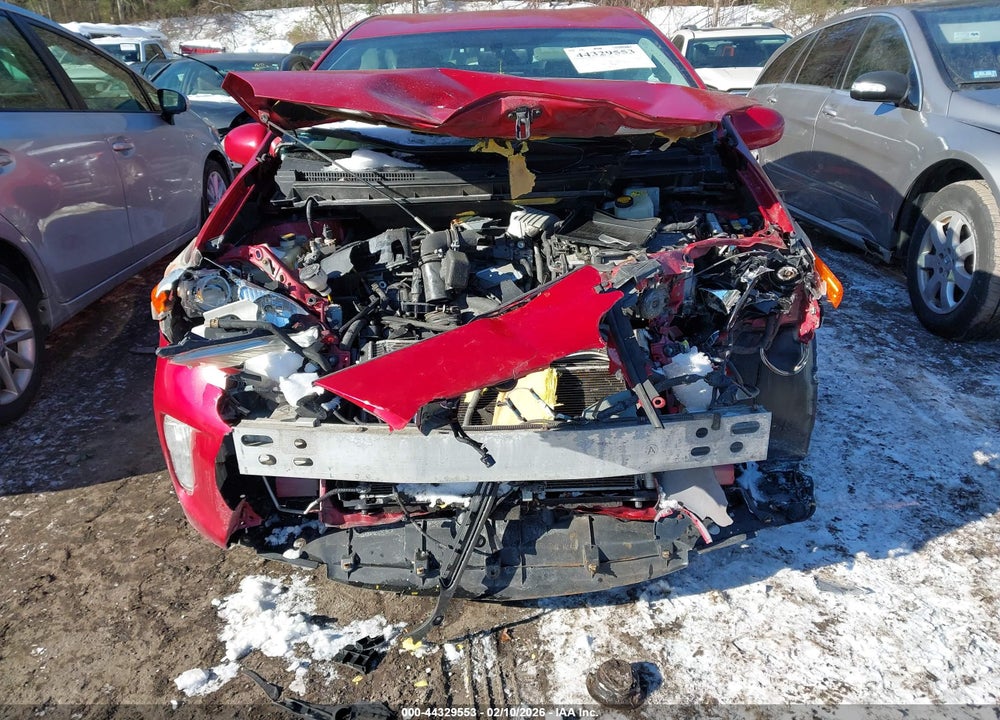 2013 TOYOTA PRIUS TWO VIN: JTDKN3DU7D5550264
