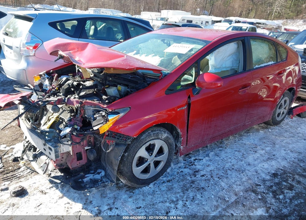 2013 TOYOTA PRIUS TWO VIN: JTDKN3DU7D5550264