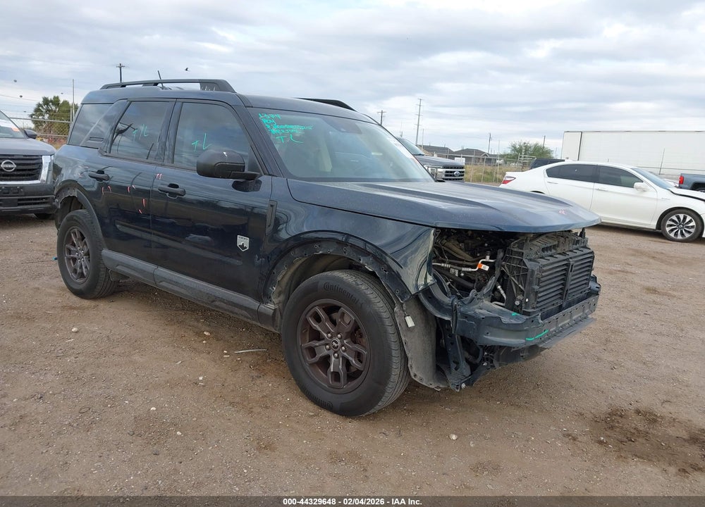 2022 FORD BRONCO SPORT BIG BEND VIN: 3FMCR9B62NRD38947