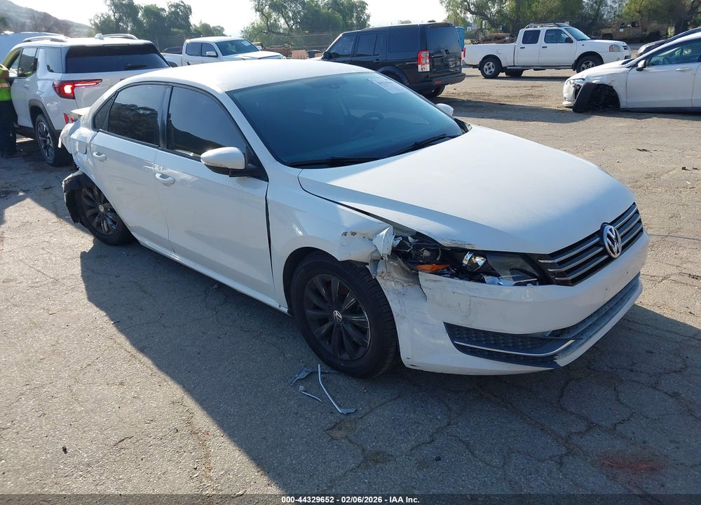 2012 VOLKSWAGEN PASSAT 2.5L S VIN: 1VWAP7A32CC029162