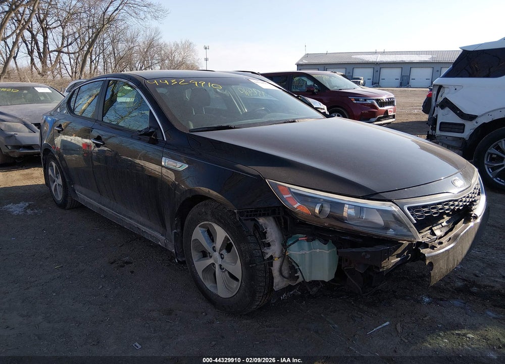 2016 KIA OPTIMA HYBRID VIN: KNAGM4AD1G5092211