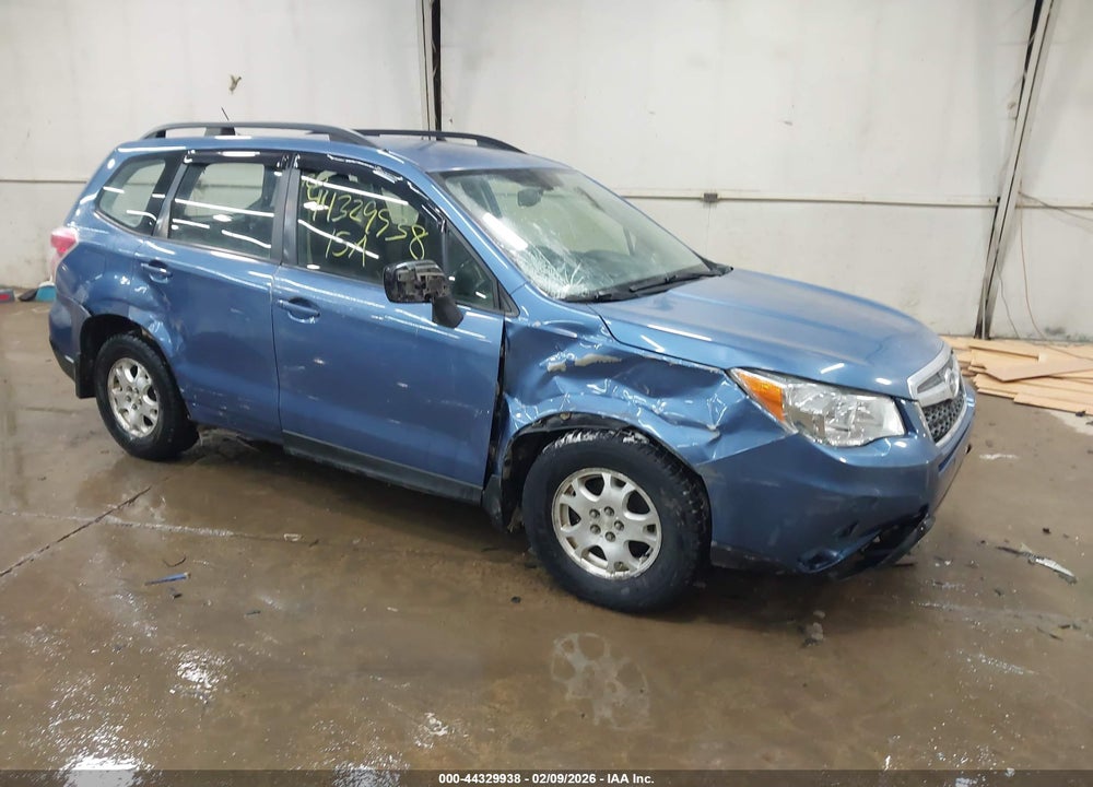 2015 SUBARU FORESTER 2.5I VIN: JF2SJABC0FH804717