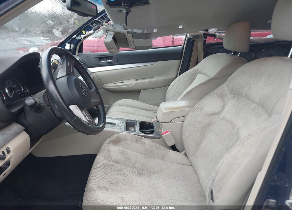 2011 SUBARU OUTBACK 2.5I PREMIUM VIN: 4S4BRBBC5B3342056
