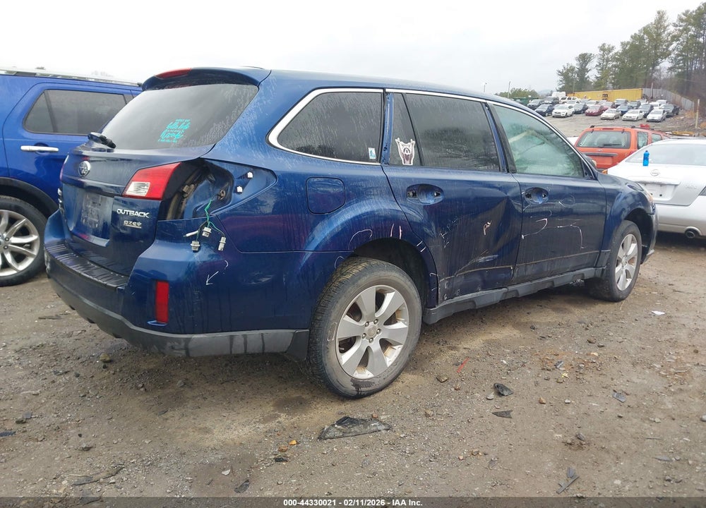 2011 SUBARU OUTBACK 2.5I PREMIUM VIN: 4S4BRBBC5B3342056