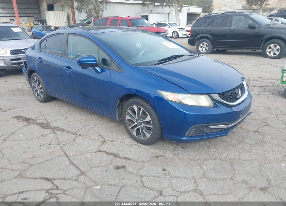 2014 HONDA CIVIC EX VIN: 19XFB2F84EE077076