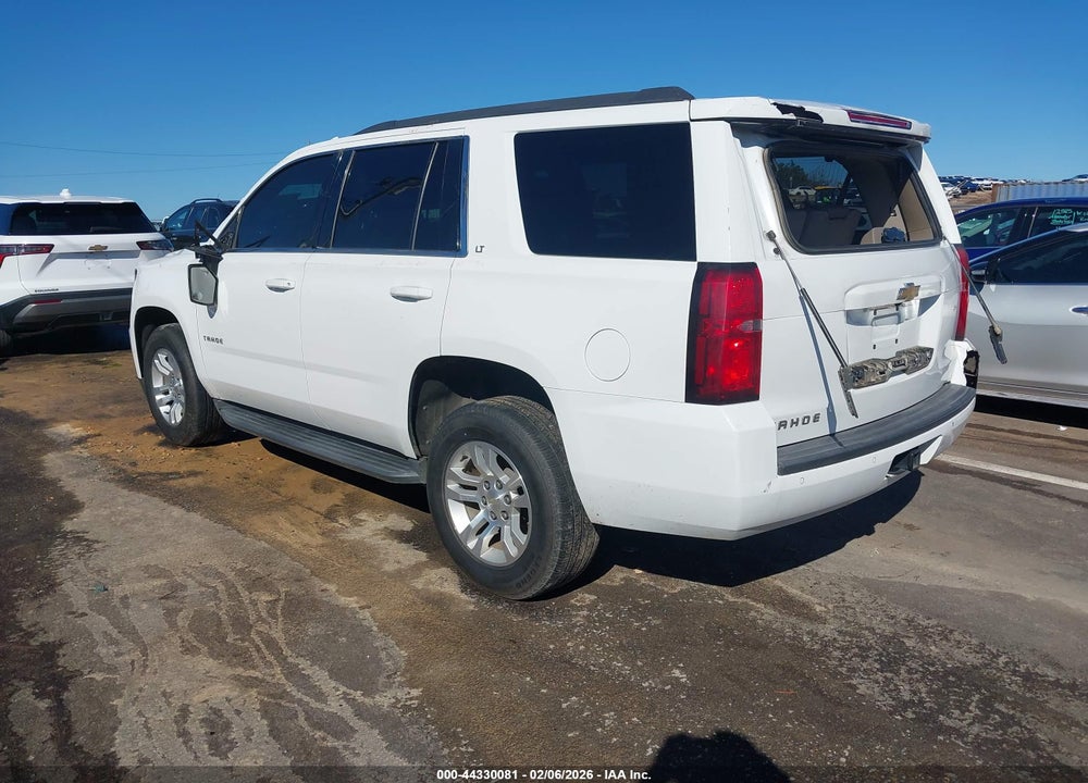 2017 CHEVROLET TAHOE LT VIN: 1GNSCBKC5HR290169
