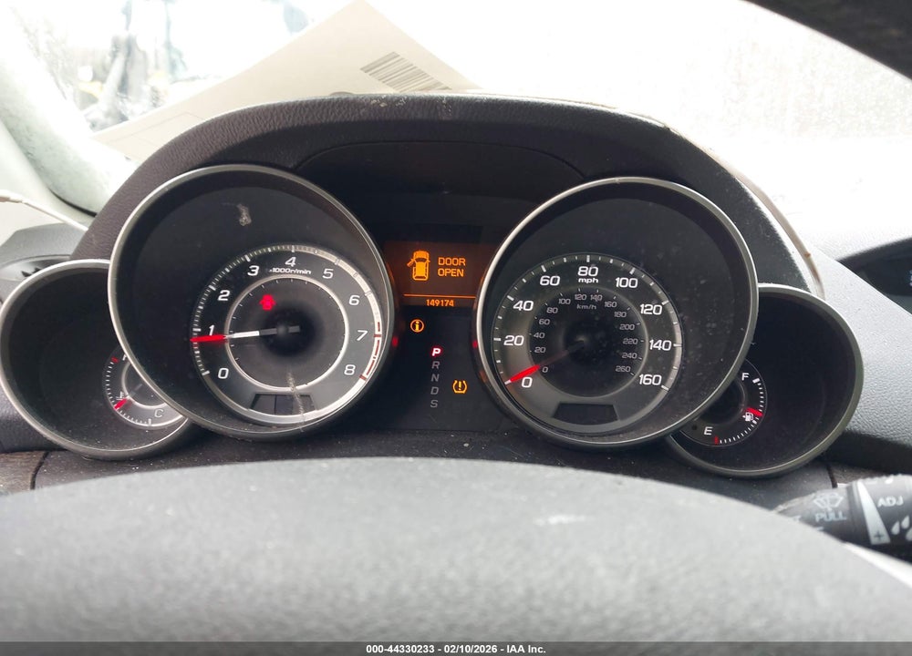 2012 ACURA MDX VIN: 2HNYD2H29CH507546