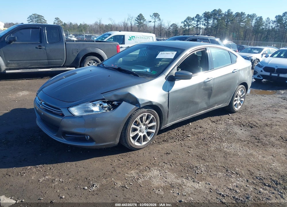 2013 DODGE DART LIMITED VIN: 1C3CDFCA7DD178872