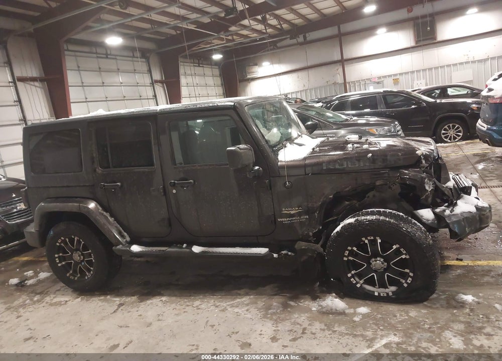 2013 JEEP WRANGLER UNLIMITED SAHARA VIN: 1C4BJWEG8DL639715