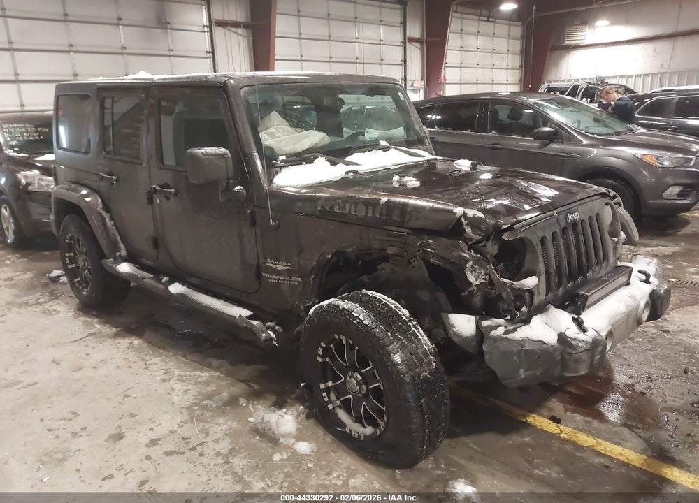 2013 JEEP WRANGLER UNLIMITED SAHARA VIN: 1C4BJWEG8DL639715