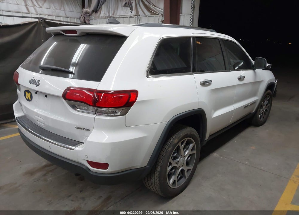 2021 JEEP GRAND CHEROKEE LIMITED 4X4 VIN: 1C4RJFBG5MC677521
