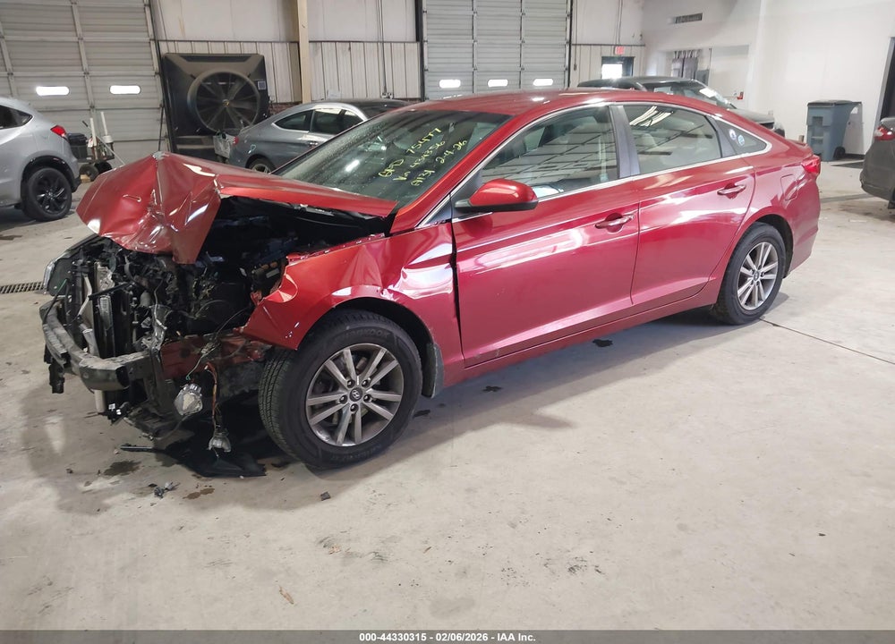 2016 HYUNDAI SONATA SE VIN: 5NPE24AF5GH434356