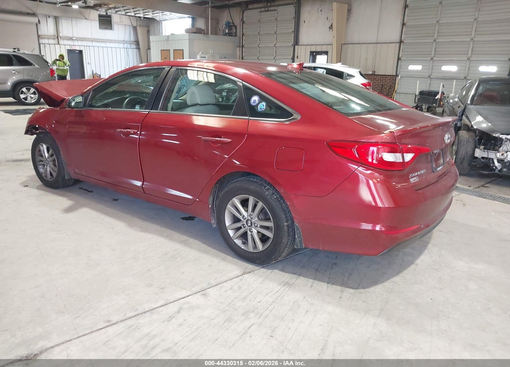2016 HYUNDAI SONATA SE VIN: 5NPE24AF5GH434356