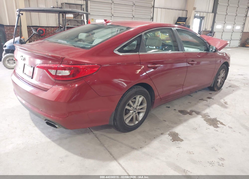 2016 HYUNDAI SONATA SE VIN: 5NPE24AF5GH434356