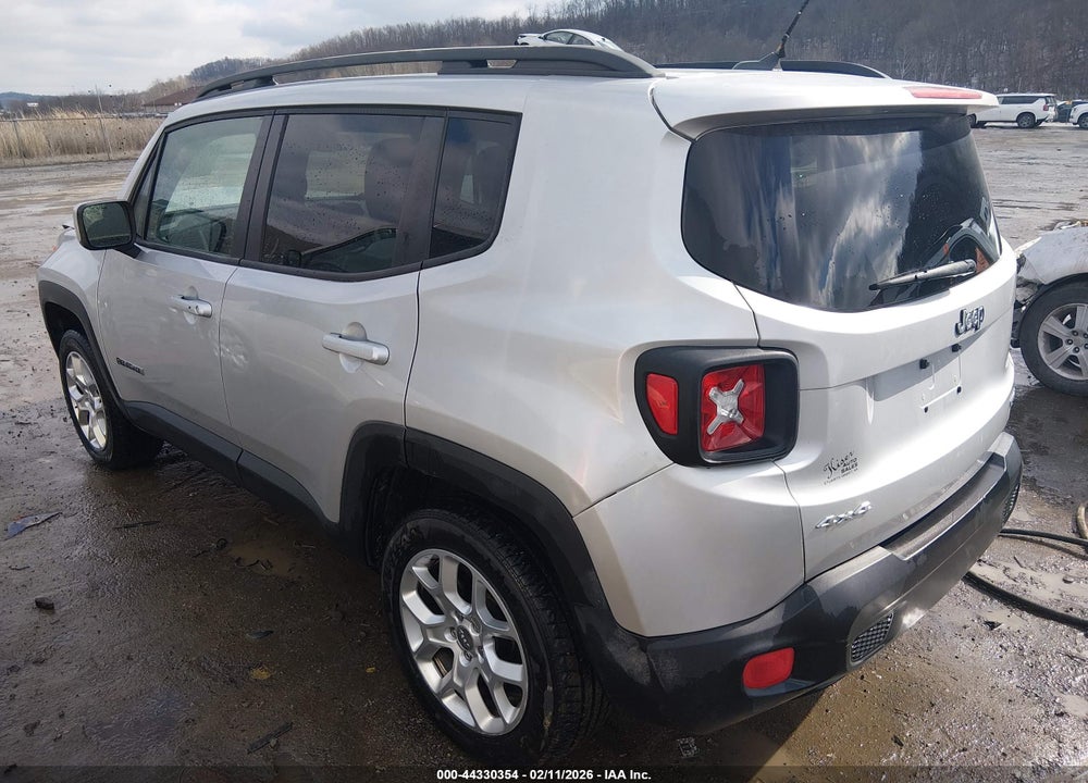 2016 JEEP RENEGADE LATITUDE VIN: ZACCJBBT4GPD29933