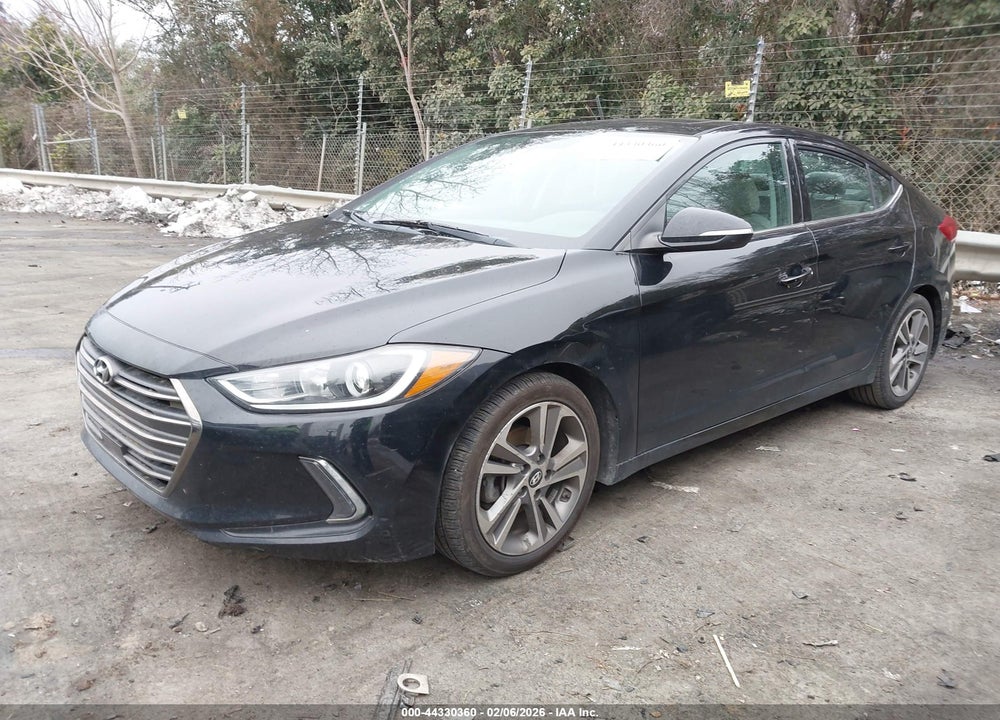 2018 HYUNDAI ELANTRA LIMITED VIN: 5NPD84LF5JH225732