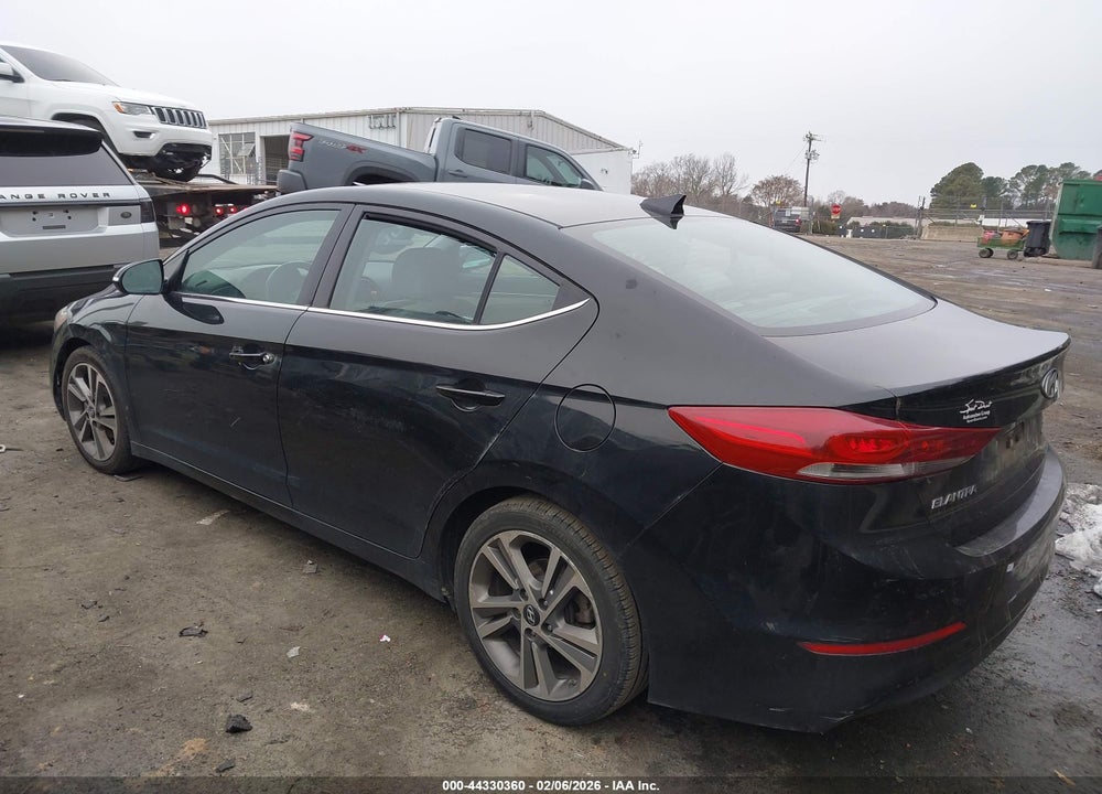 2018 HYUNDAI ELANTRA LIMITED VIN: 5NPD84LF5JH225732