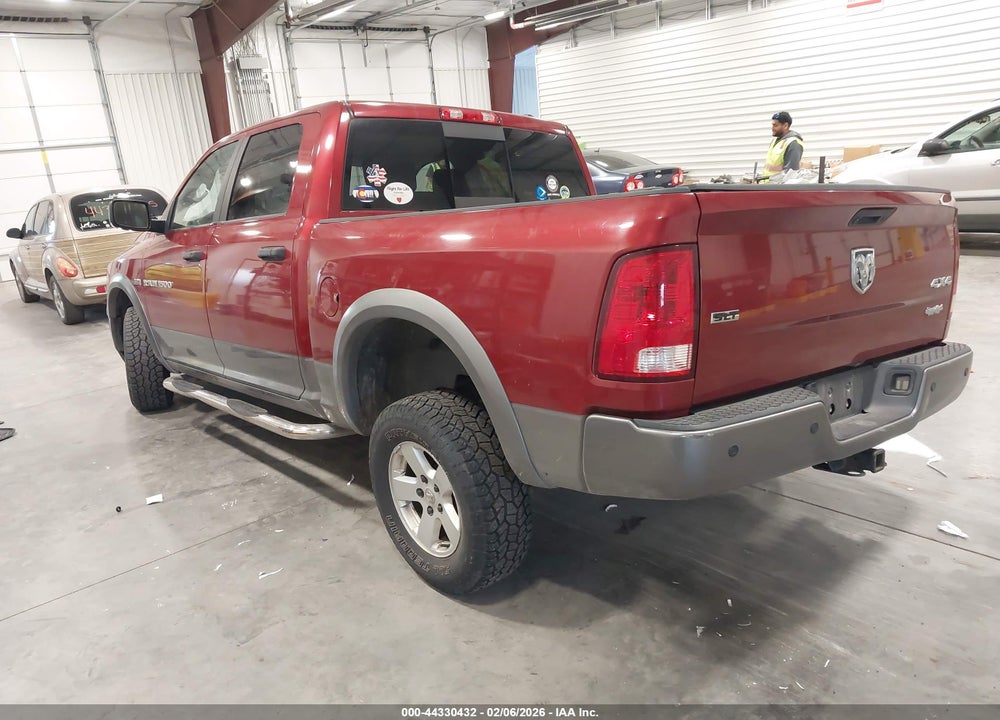 2011 RAM 1500 SLT VIN: 1D7RV1CT9BS544952