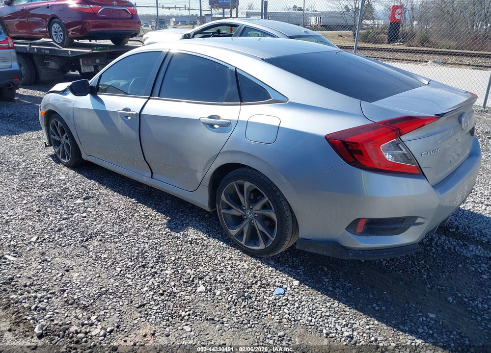 2021 HONDA CIVIC SPORT VIN: 2HGFC2F84MH527276