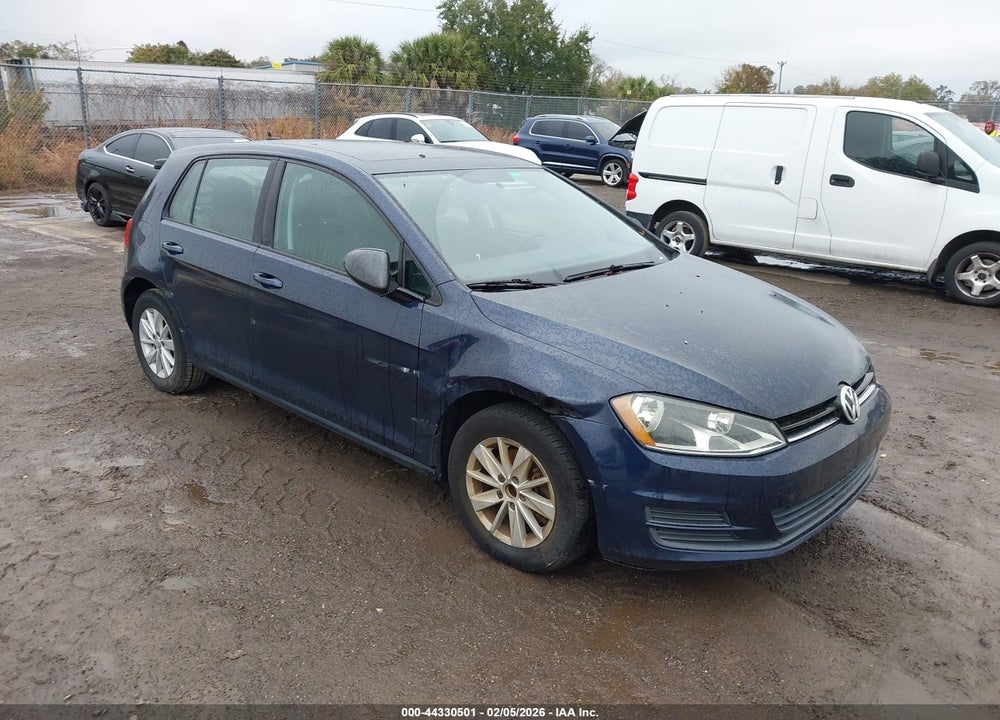 2015 VOLKSWAGEN GOLF TSI S 4-DOOR VIN: 3VW217AU1FM097874