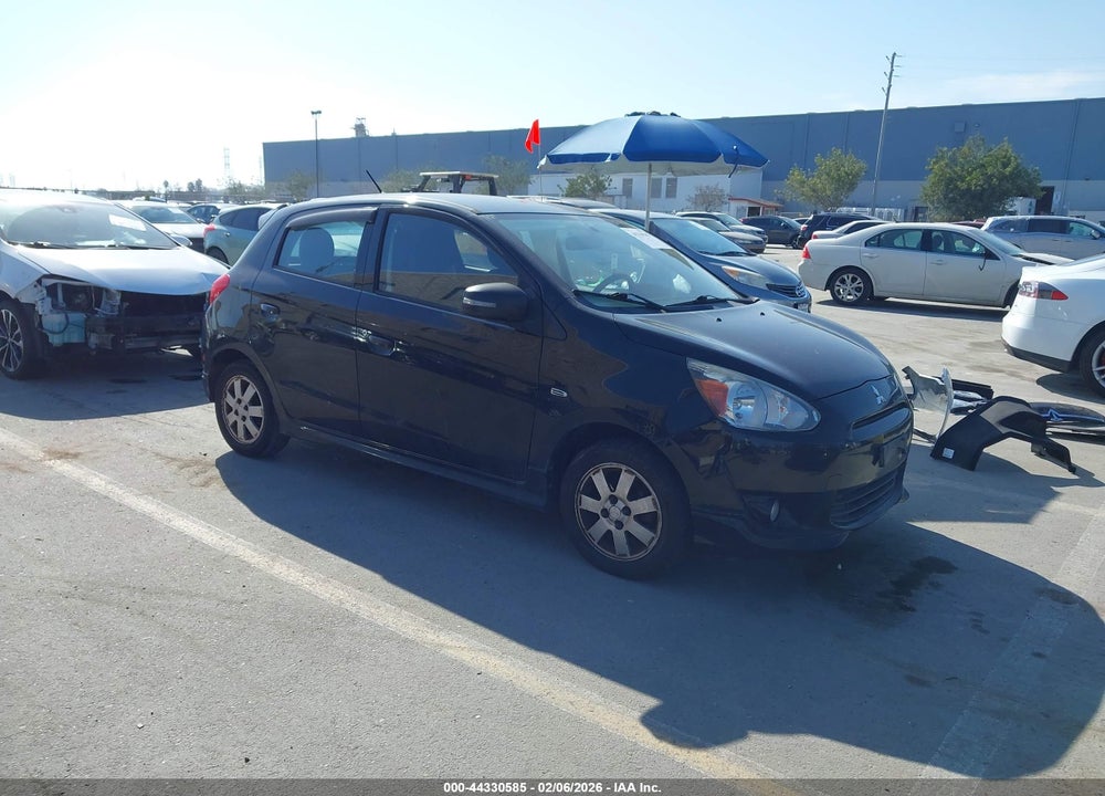 2015 MITSUBISHI MIRAGE ES VIN: ML32A4HJ2FH034478