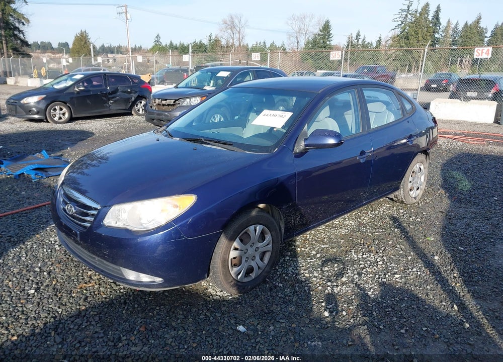 2010 HYUNDAI ELANTRA GLS VIN: KMHDU4AD0AU140991