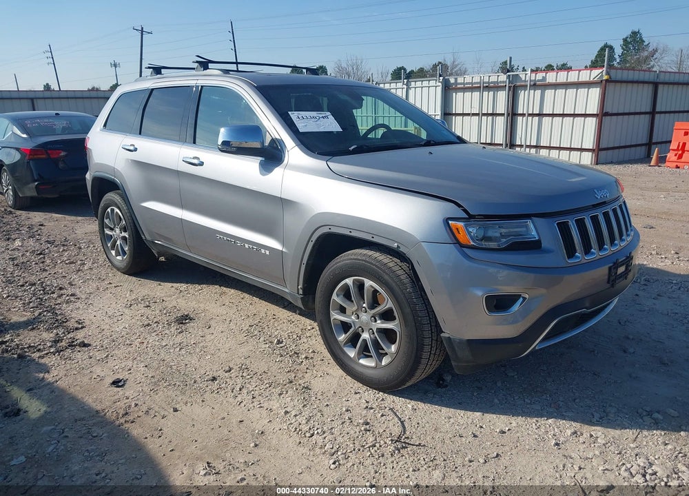 2016 JEEP GRAND CHEROKEE LIMITED VIN: 1C4RJEBG4GC358318