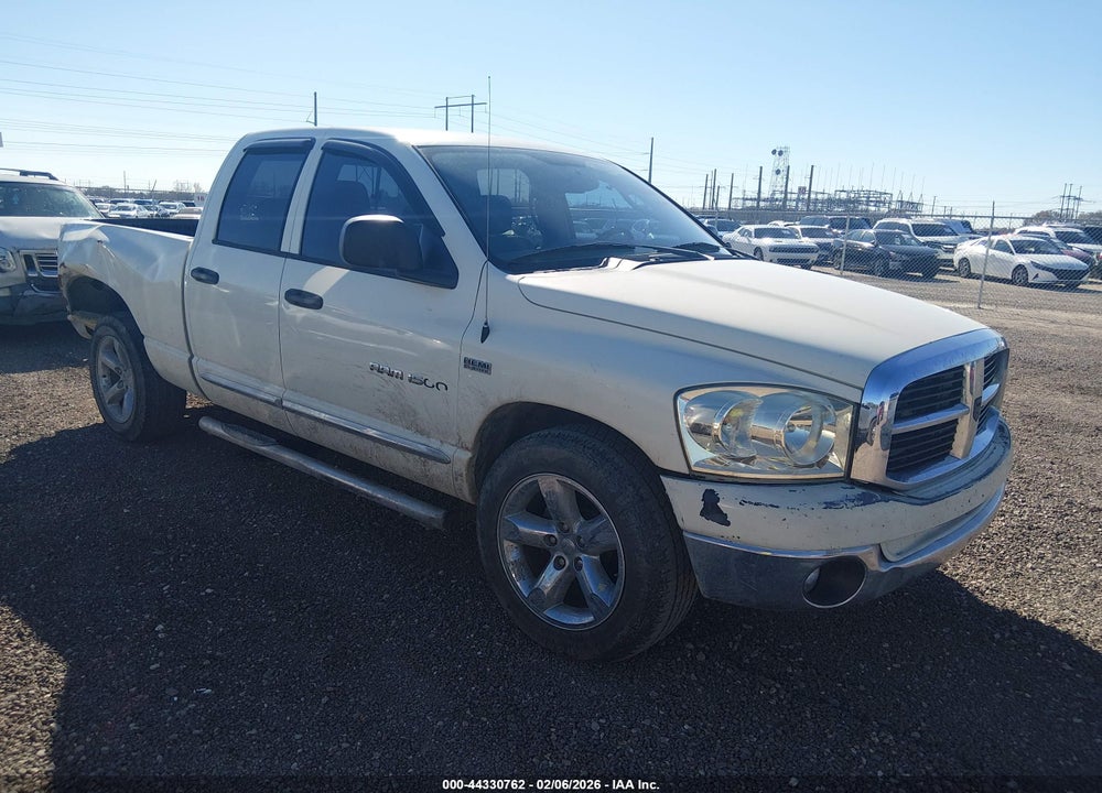 2007 DODGE RAM 1500 SLT VIN: 1D7HA18297J605012