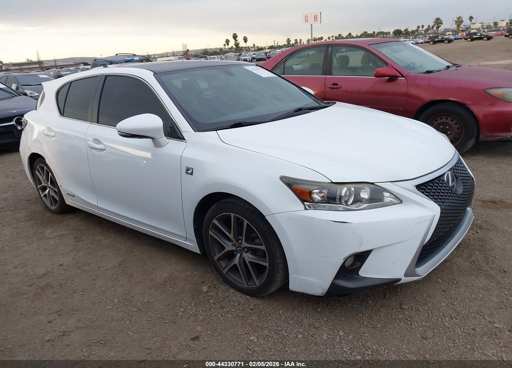 2015 LEXUS CT 200H VIN: JTHKD5BH4F2223585