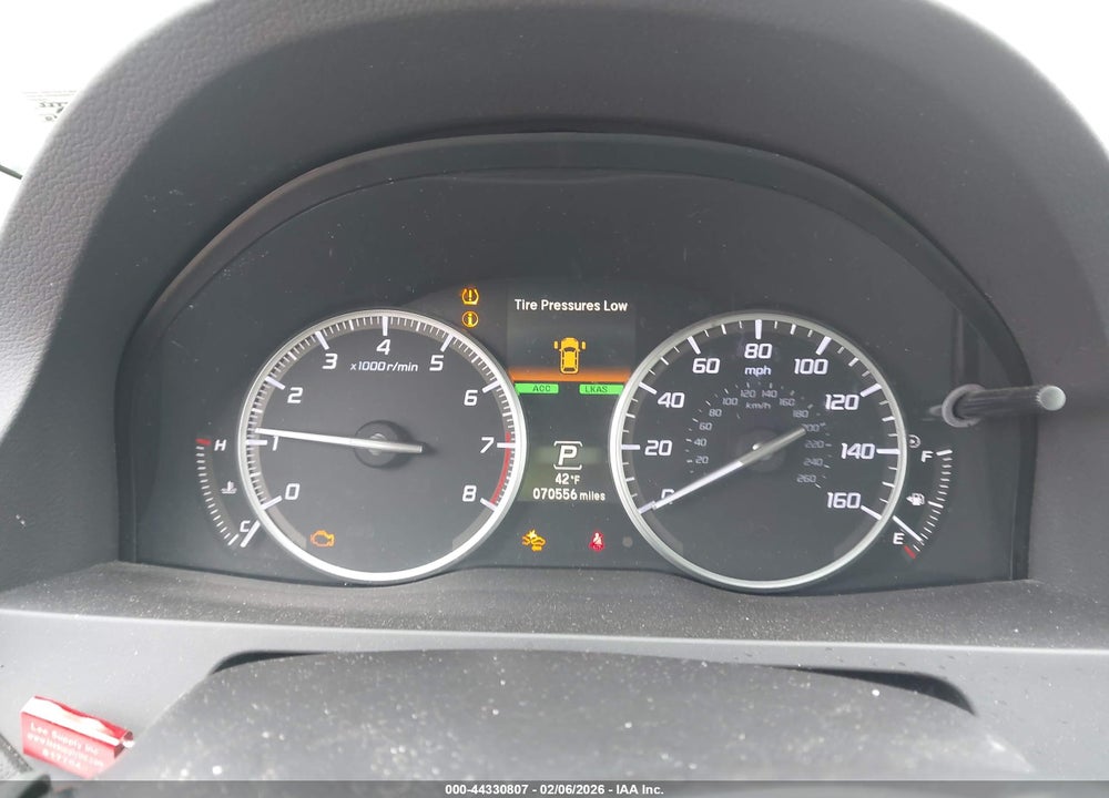 2016 ACURA RDX WATCH PLUS PACKAGE VIN: 5J8TB4H3XGL029030