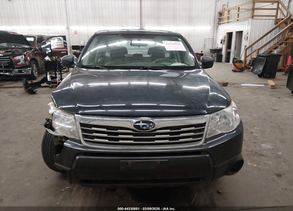 2010 SUBARU FORESTER 2.5X VIN: JF2SH6AC1AH703656