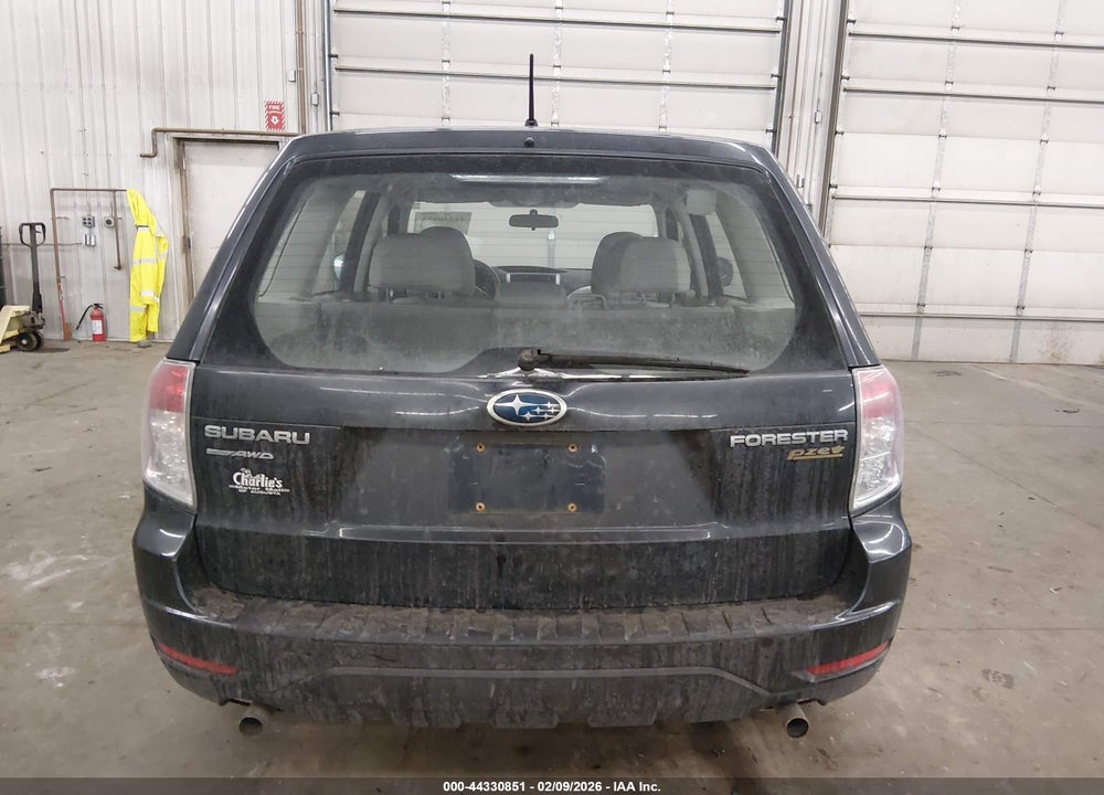 2010 SUBARU FORESTER 2.5X VIN: JF2SH6AC1AH703656