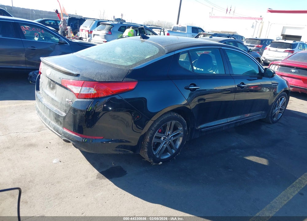 2013 KIA OPTIMA SX VIN: 5XXGR4A66DG127063