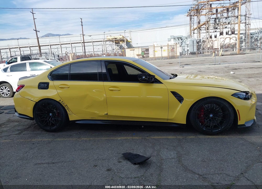 2025 BMW M3 COMPETITION XDRIVE VIN: WBS33HJ00SFU26684