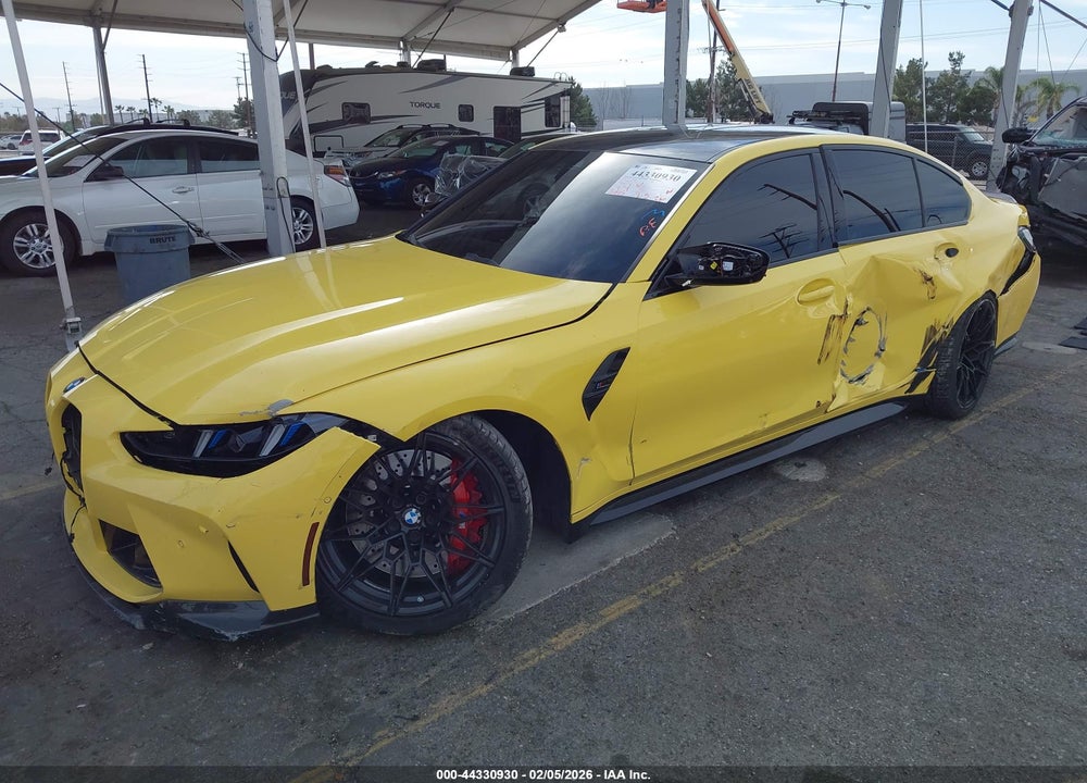 2025 BMW M3 COMPETITION XDRIVE VIN: WBS33HJ00SFU26684