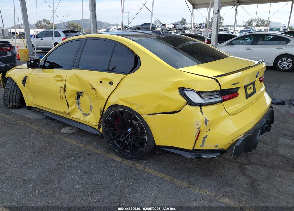 2025 BMW M3 COMPETITION XDRIVE VIN: WBS33HJ00SFU26684
