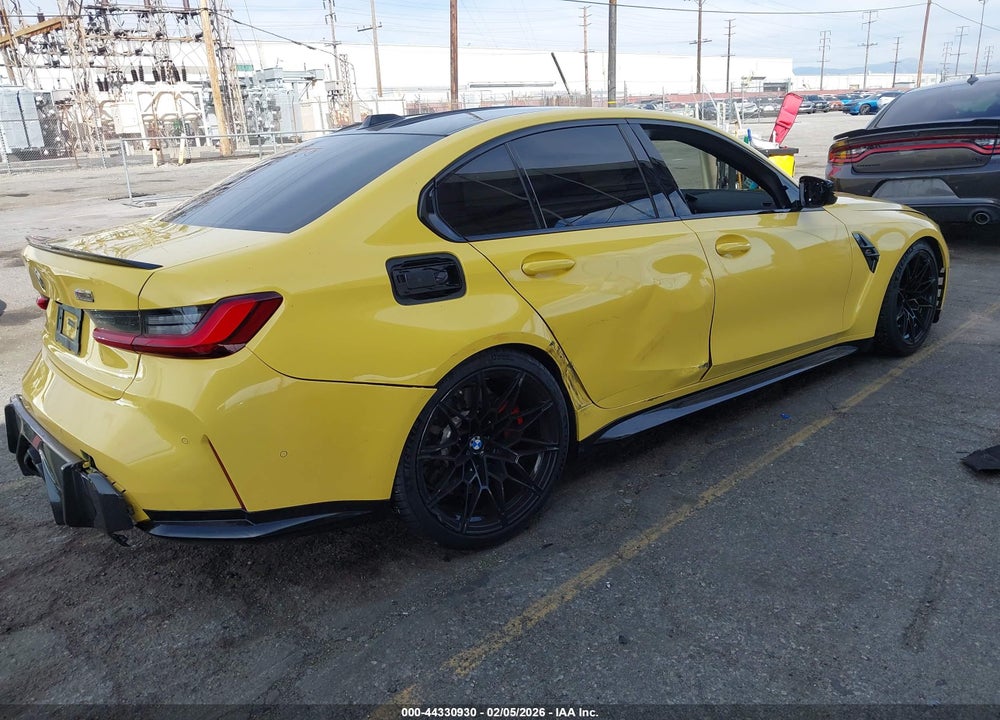 2025 BMW M3 COMPETITION XDRIVE VIN: WBS33HJ00SFU26684