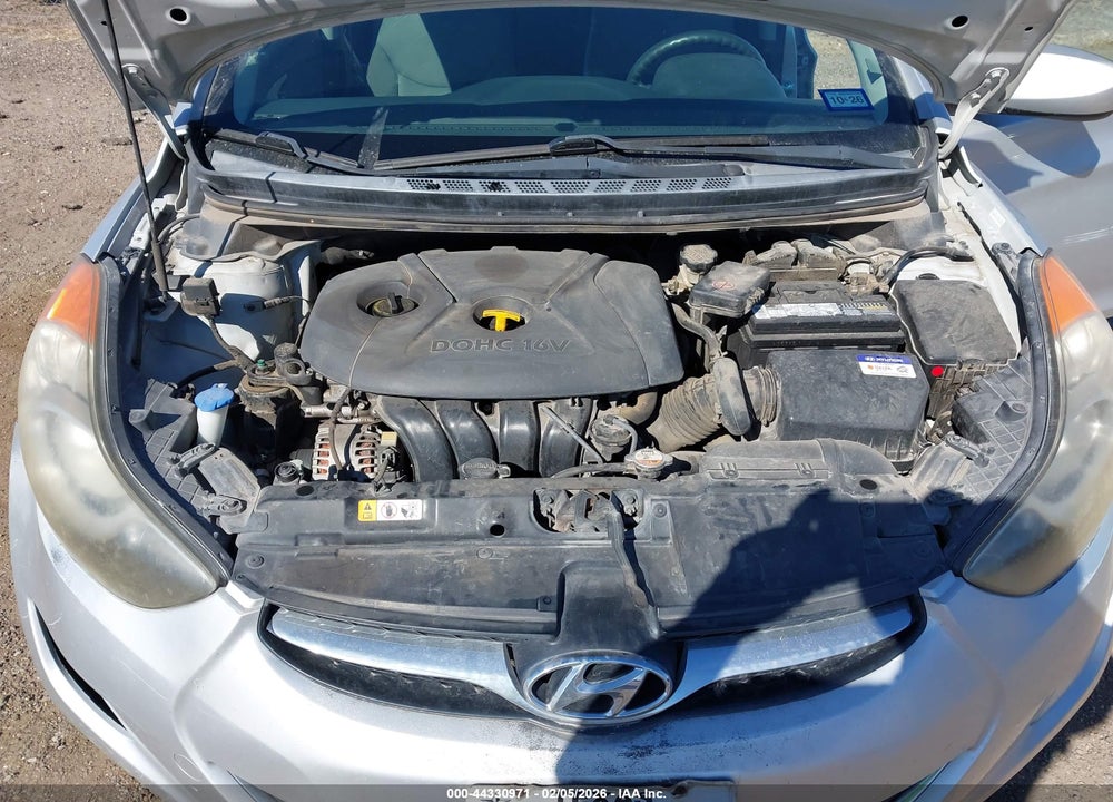 2013 HYUNDAI ELANTRA GLS VIN: KMHDH4AEXDU873020