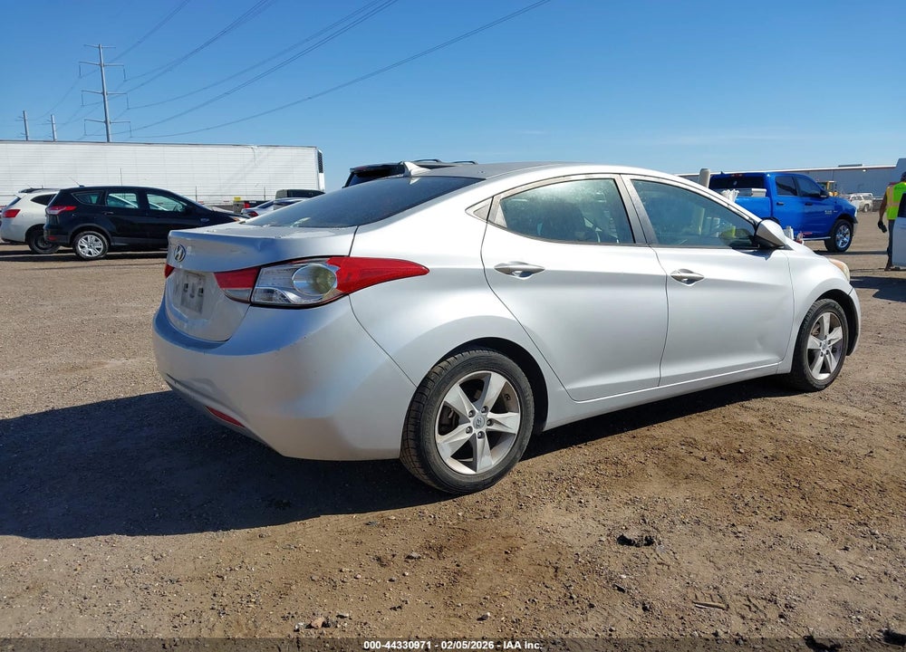 2013 HYUNDAI ELANTRA GLS VIN: KMHDH4AEXDU873020