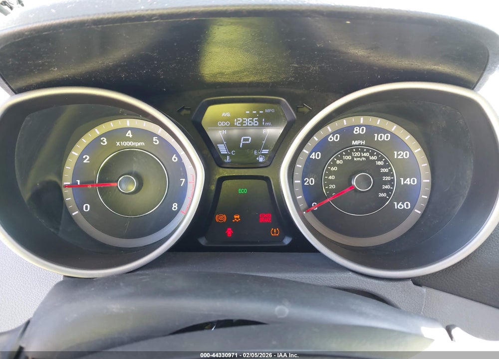 2013 HYUNDAI ELANTRA GLS VIN: KMHDH4AEXDU873020