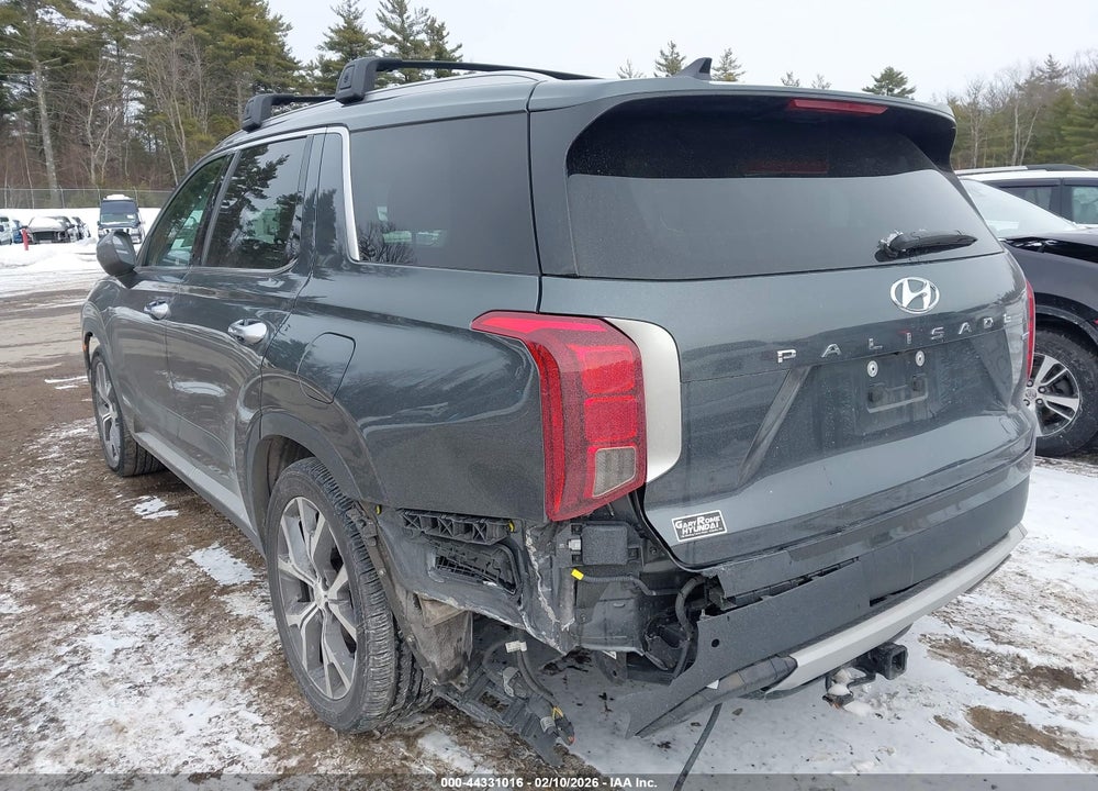 2022 HYUNDAI PALISADE SEL VIN: KM8R4DHE0NU377023